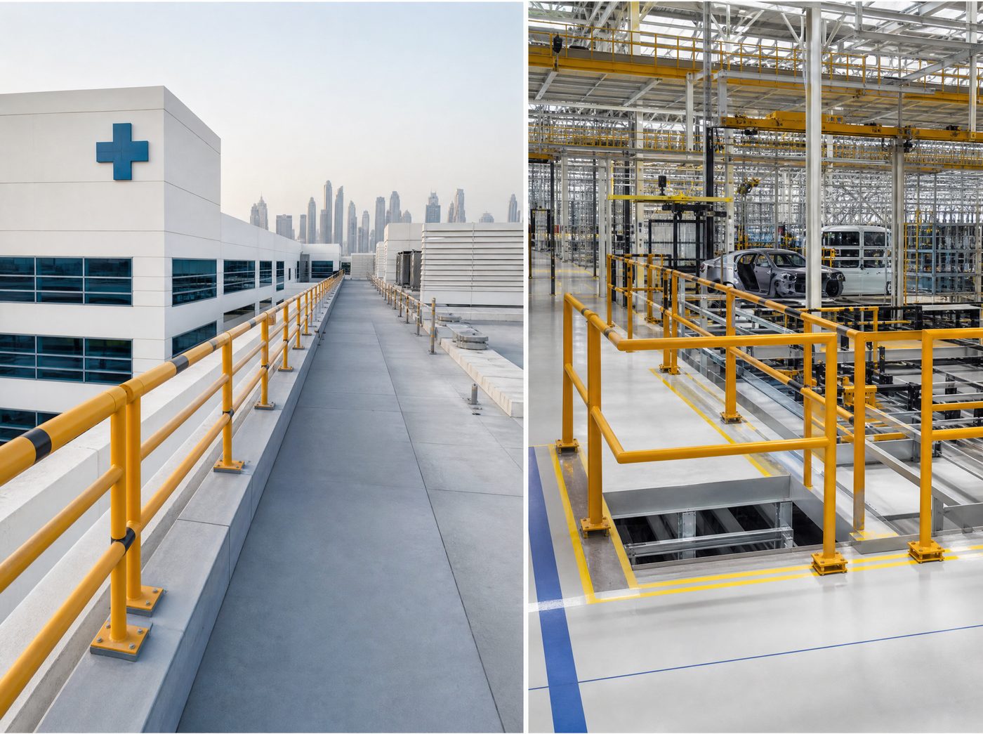 Safety Guard Railing, KEZAD