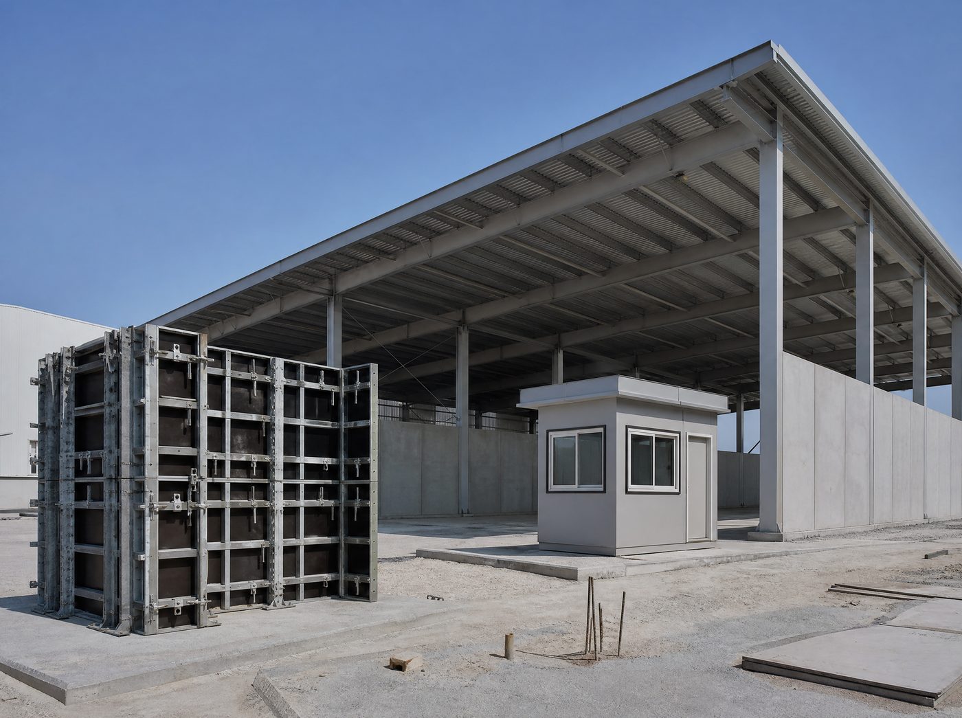 Majlis Roof Steel Structure