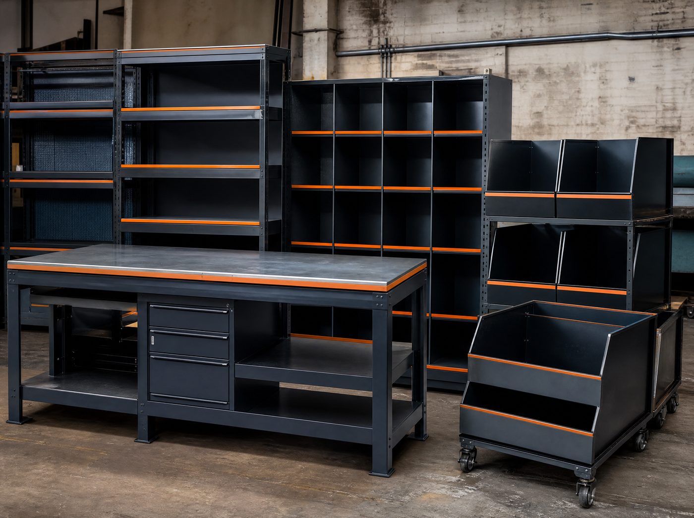 Custom steel furniture and fabrication