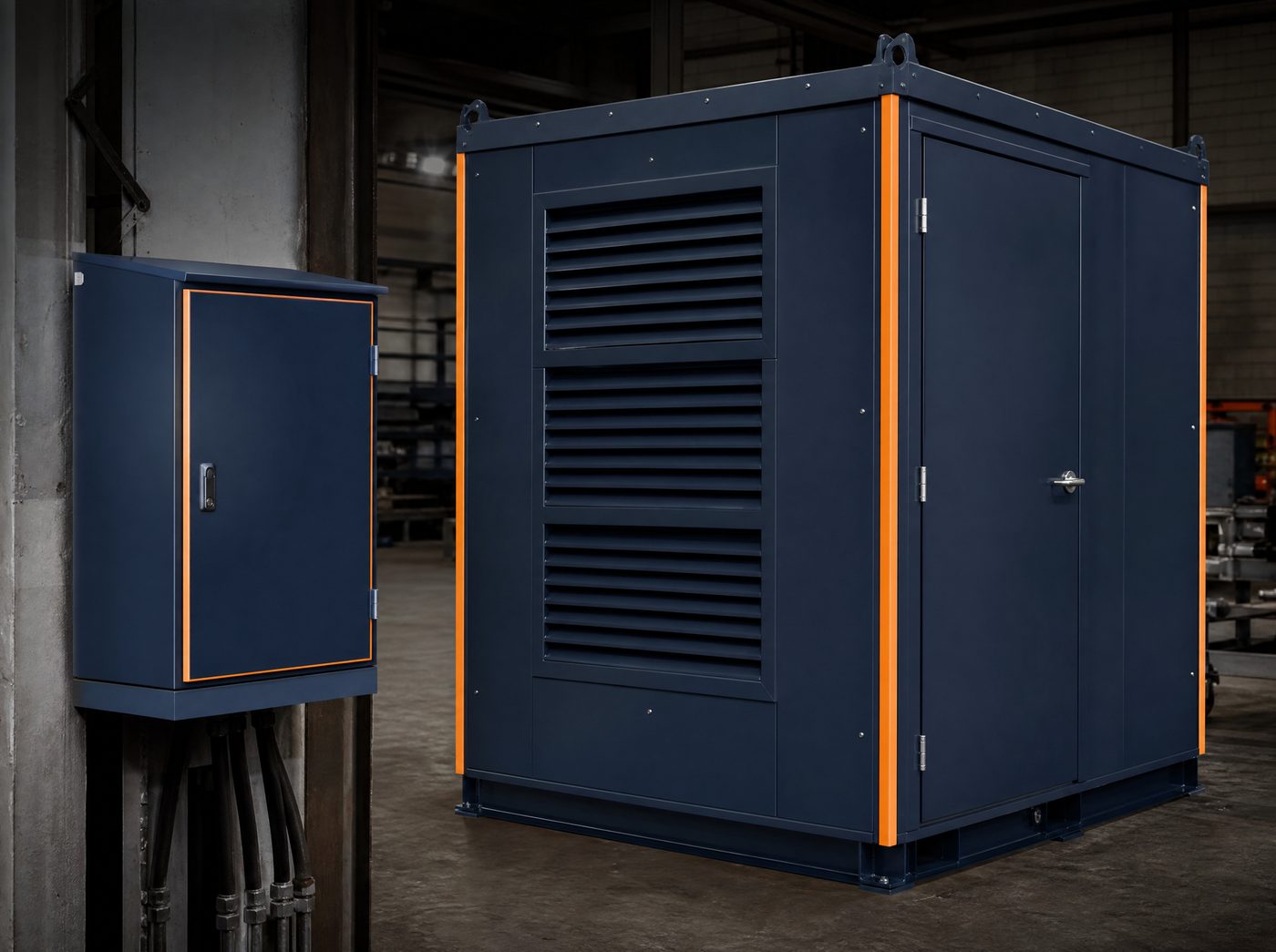 Steel enclosures and covers