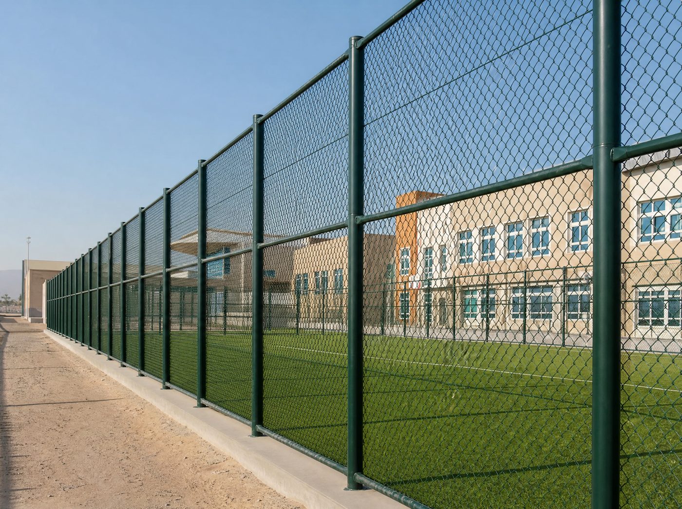 Boundary Fencing & Chain Link Fencing detail