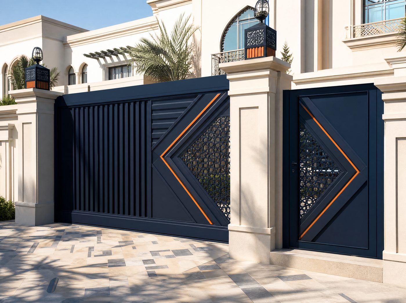 Steel Gates & Doors detail