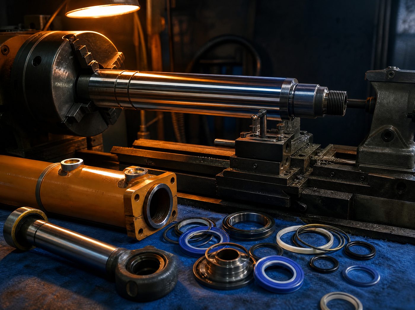 Precision shaft machining