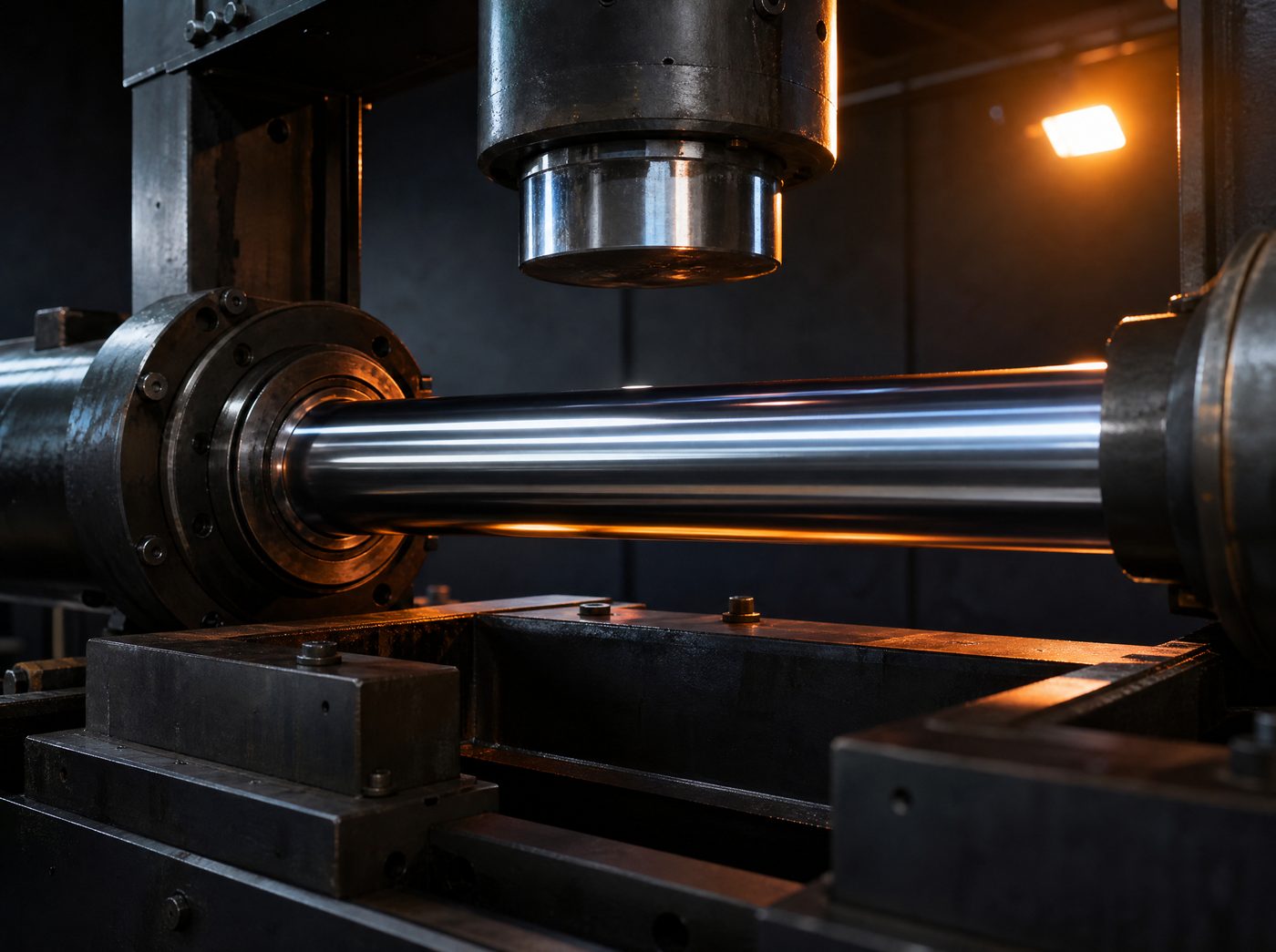 Hydraulic cylinder press
