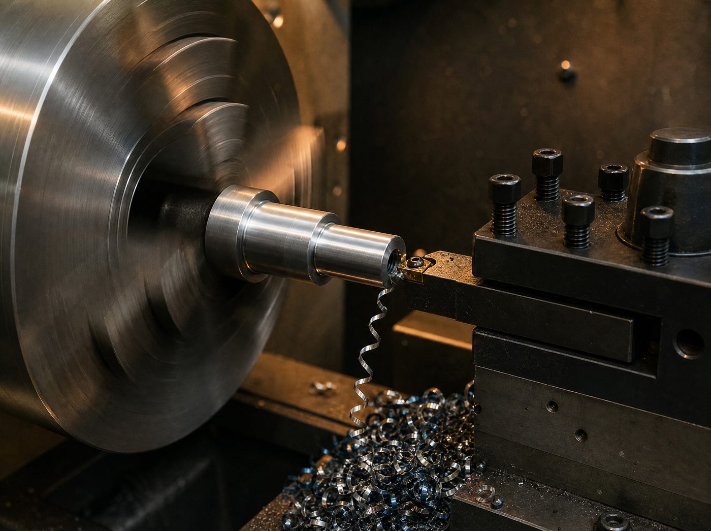 Precision lathe machine